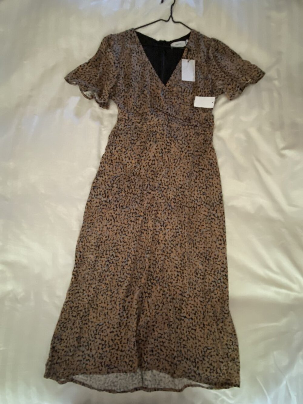 NWT Greylin Midi Dress Sz S in Turmeric Yellow, Never Worn, Excellent Condition